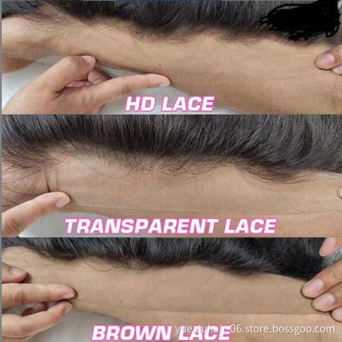 Virgin Human Hair Lace Frontal, Pre Plucked Swiss Lace Frontal,Ear To Ear Lace Frontal